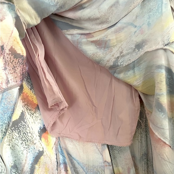 Anthropologie Multi color midi skirt, NWT, size 4 - Picture 6 of 9